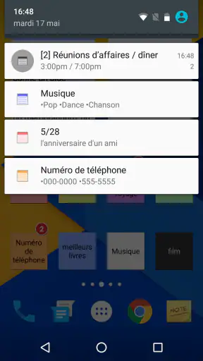 ColorNote Bloc-notes notes screenshot