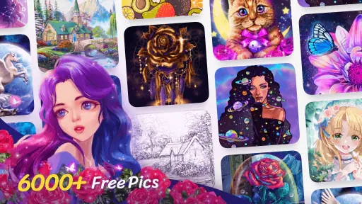 Colorscapes® - Color by Number screenshot