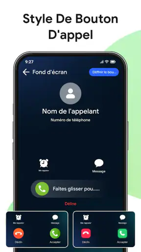 Contacts : Appli Téléphone screenshot