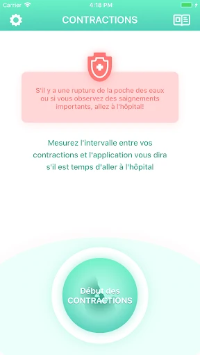 Contractions de grossesse 9m screenshot
