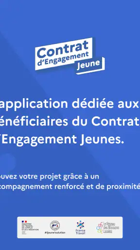 Contrat d'Engagement Jeune screenshot