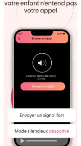 Controle parental, GPS tracker screenshot