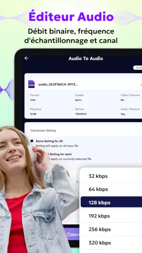 Convertisseur MP3-Audio Editor screenshot