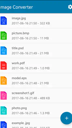 Convertisseur photo image PDF screenshot
