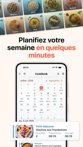 CookBook - Carnet de Recettes screenshot
