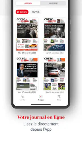Corse-Matin screenshot
