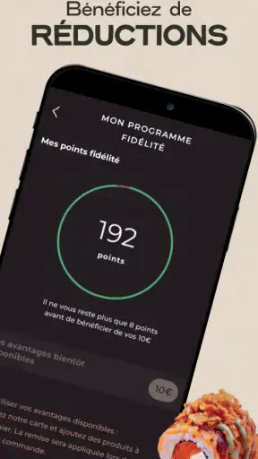 Côté Sushi, livraison de repas screenshot