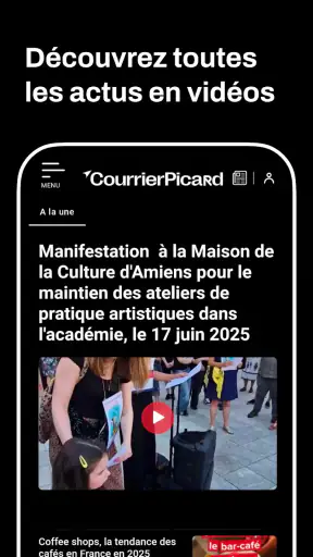 Courrier picard : Actu & vidéo screenshot