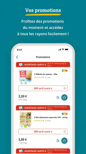 Courses U : Drive U, Livraison screenshot