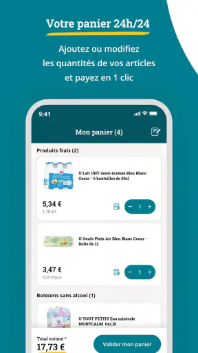 Courses U : Drive U, Livraison screenshot