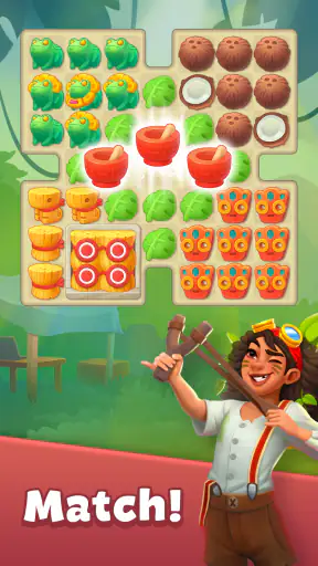 Cradle of Maya: Match 3 Puzzle screenshot