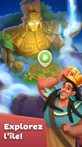 Cradle of Maya: Match 3 Puzzle screenshot