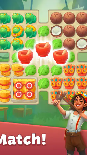 Cradle of Maya: Match 3 Puzzle screenshot