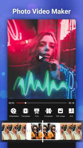 Créateur vidéo avec musique screenshot