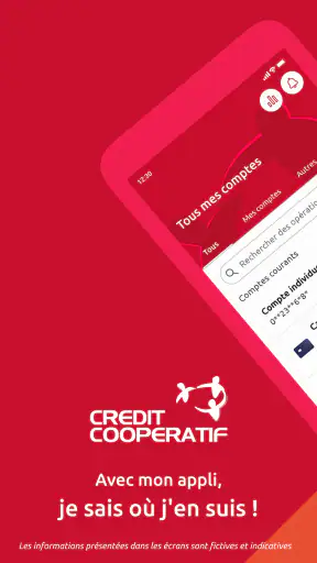 Crédit Coopératif screenshot