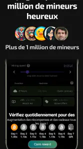 Minage Bitcoin (Crypto-mineur) screenshot