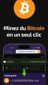Minage Bitcoin (Crypto-mineur) screenshot