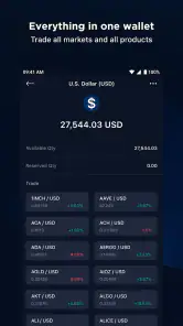 Crypto.com Advanced Trading screenshot