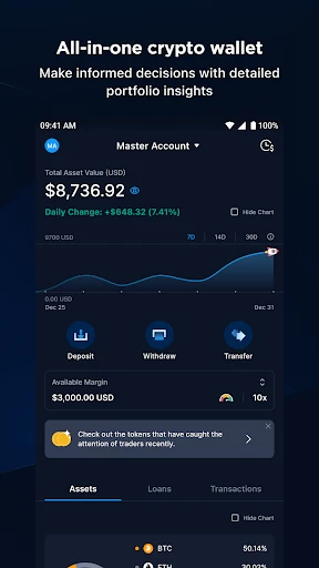 Crypto.com Advanced Trading screenshot