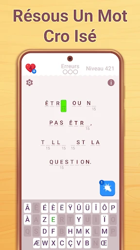Cryptogram: Puzzle mots mêlés! screenshot