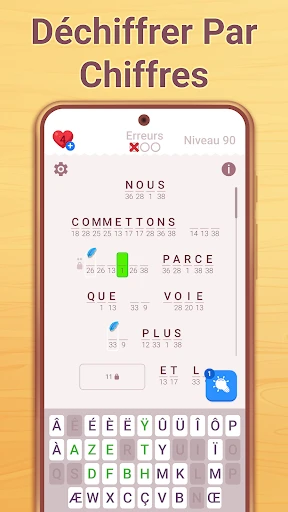 Cryptogram: Puzzle mots mêlés! screenshot