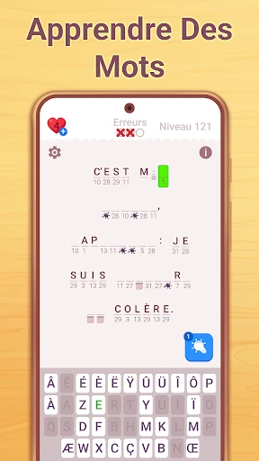 Cryptogram: Puzzle mots mêlés! screenshot