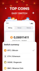 CT Pool : Appli minage crypto screenshot
