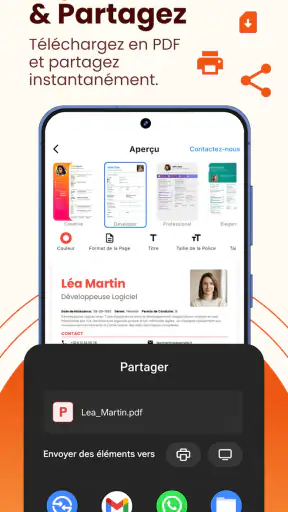 CV Designer - Créateur de CV screenshot