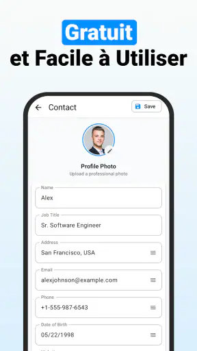 CV Gratuit Français - Faire CV screenshot