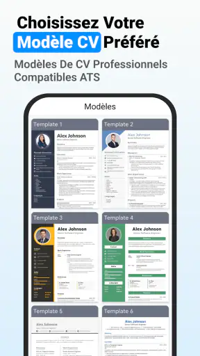 CV Gratuit Français - Faire CV screenshot