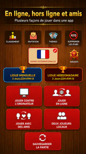 Dames - En Ligne & Hors Ligne screenshot