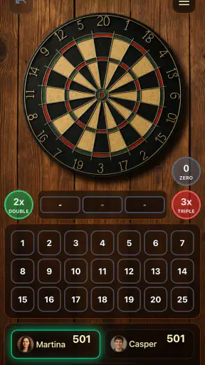 Darts Counter Fléchettes Score screenshot