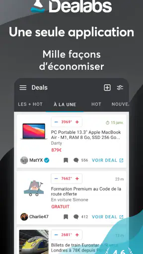 Dealabs – bons plans & promos screenshot