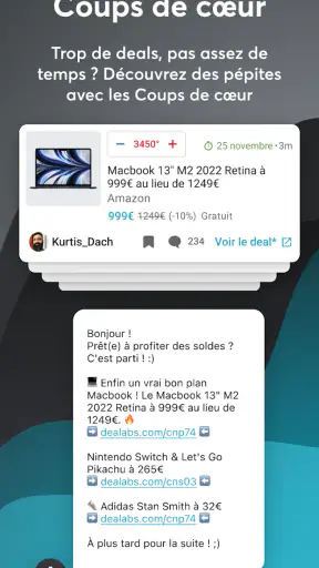 Dealabs – bons plans & promos screenshot