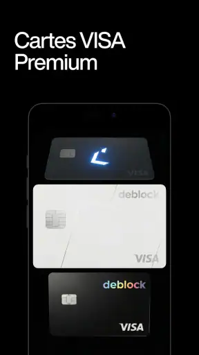Deblock - Application bancaire screenshot
