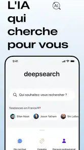 Deepsearch AI Search Assistant screenshot