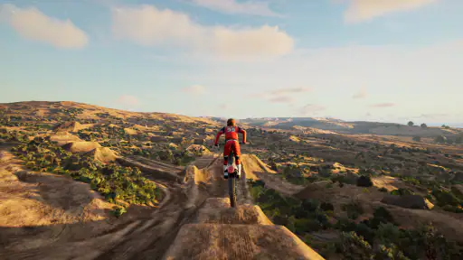 Desert Motocross Bike Stunts screenshot