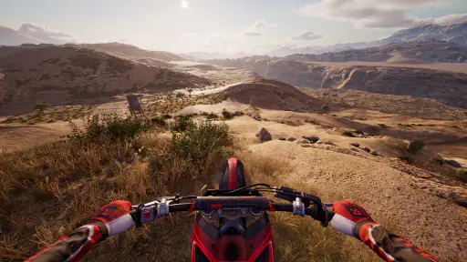 Desert Motocross Bike Stunts screenshot