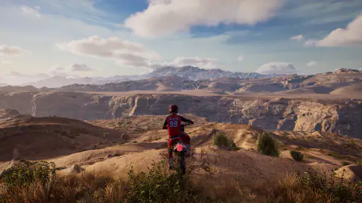 Desert Motocross Bike Stunts screenshot