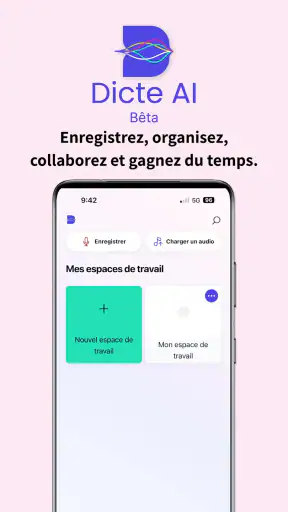 Dicte: Assistant IA réunions screenshot