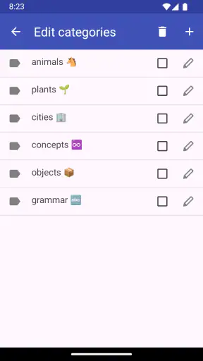 Dictionnaire Anglais - Offline screenshot
