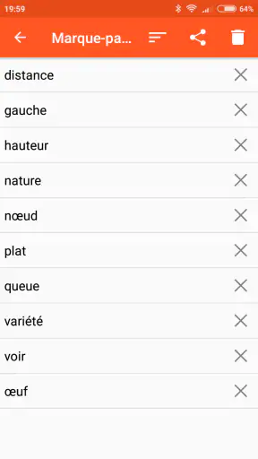 Dictionnaire Français screenshot