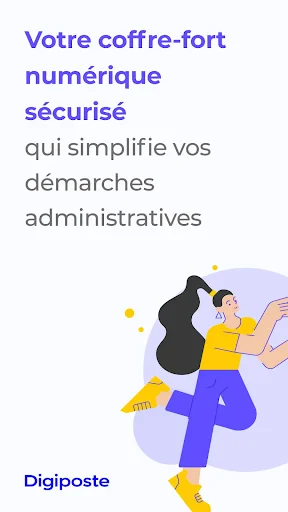 Digiposte coffre-fort sécurisé screenshot