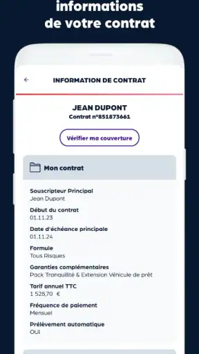 Direct Assurance screenshot