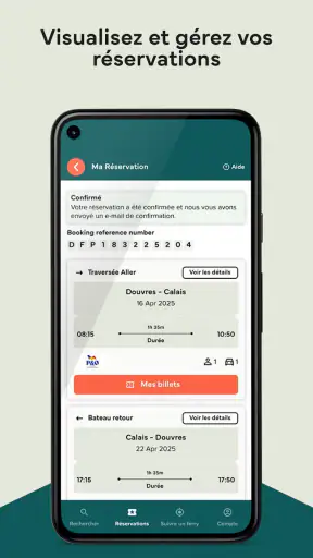 Direct Ferries screenshot