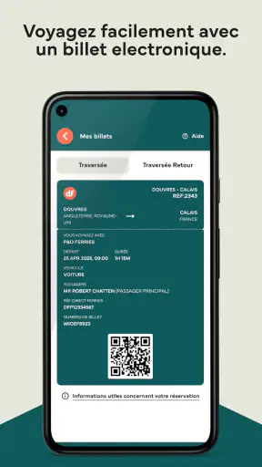 Direct Ferries screenshot