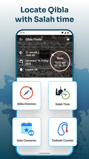 Direction de la Qibla screenshot
