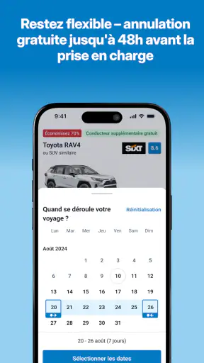 DiscoverCars: Location voiture screenshot