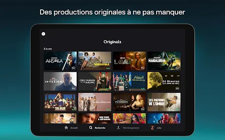 Disney+ screenshot