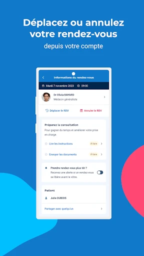 Doctolib - Gérez votre santé screenshot